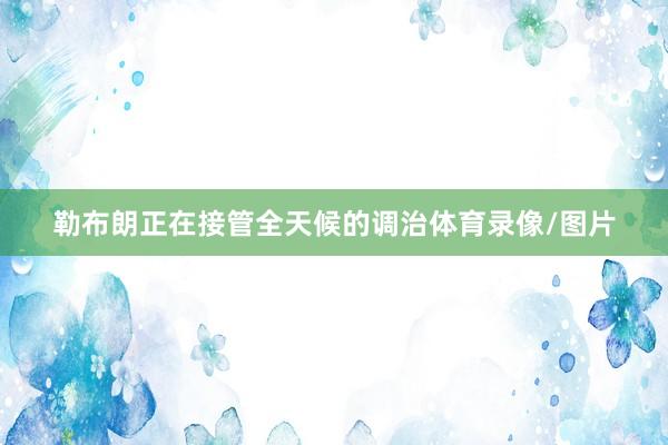 勒布朗正在接管全天候的調(diào)治體育錄像/圖片